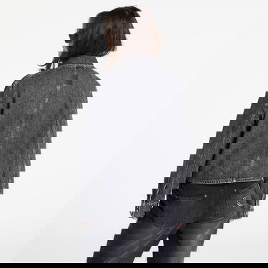 Bunda Samsoe Samsoe Sanarinna Washed Denim Zip Jacket Čierna | F25400008_CLR002076, 3