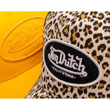 Šiltovka Von Dutch Von Dutch Trucker Cali Patch Hat Béžová | VD/0/CAS2/LEO/BE, 5