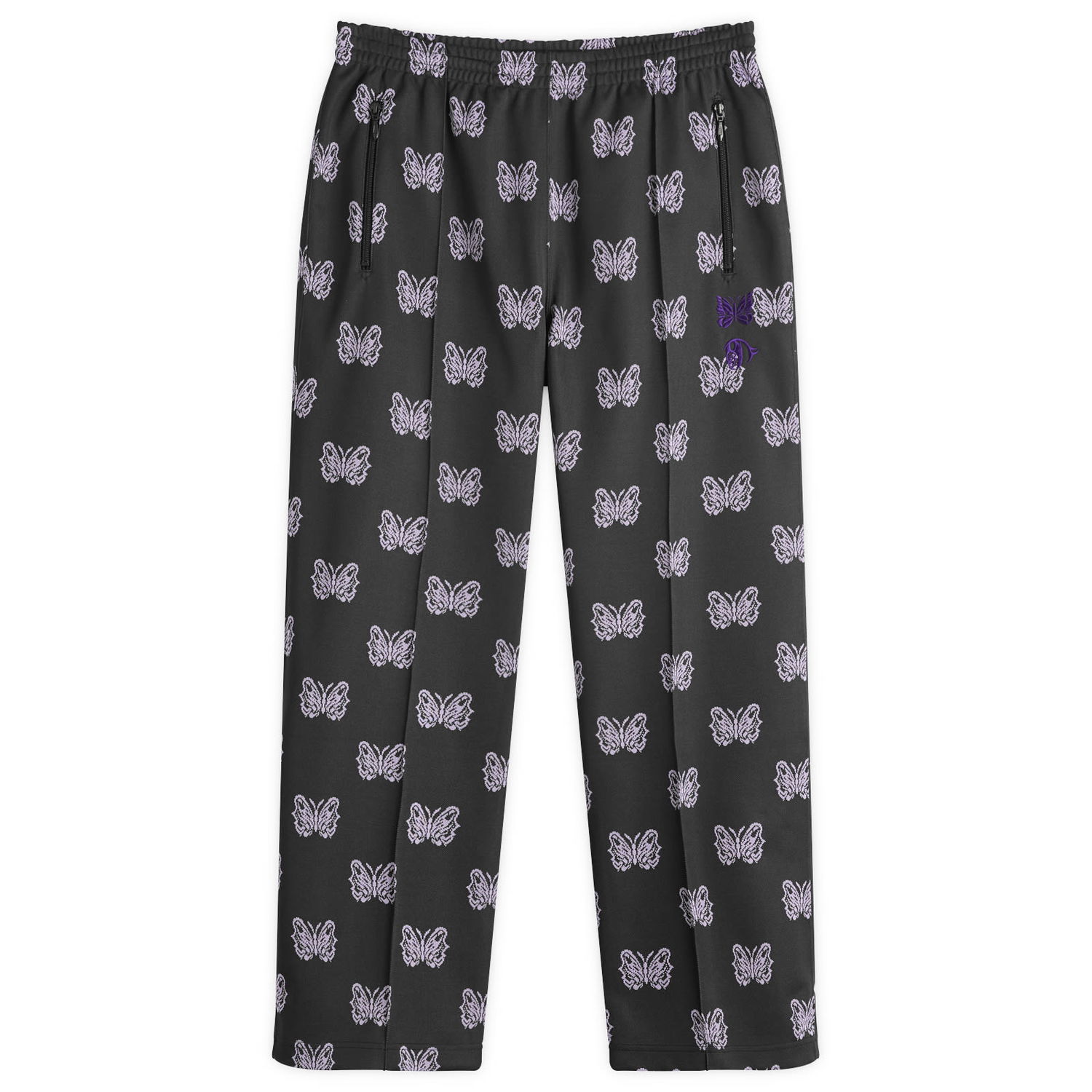 Tepláky Needles Needles x Kae Tanaka Jacquard Track Pants, Size Large Čierna | QV425, 0