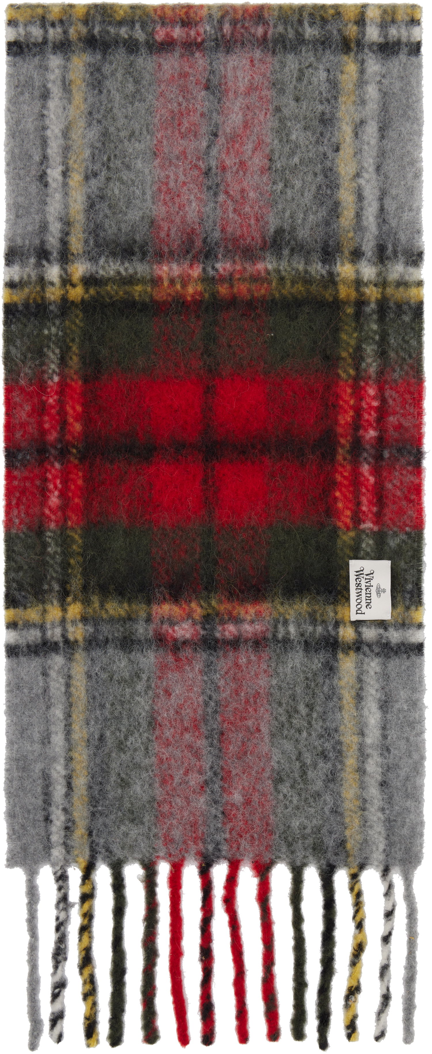 Šál Vivienne Westwood Plaid Alpaca Scarf Rôznofarebný | 8103014F-W01BM-, 1