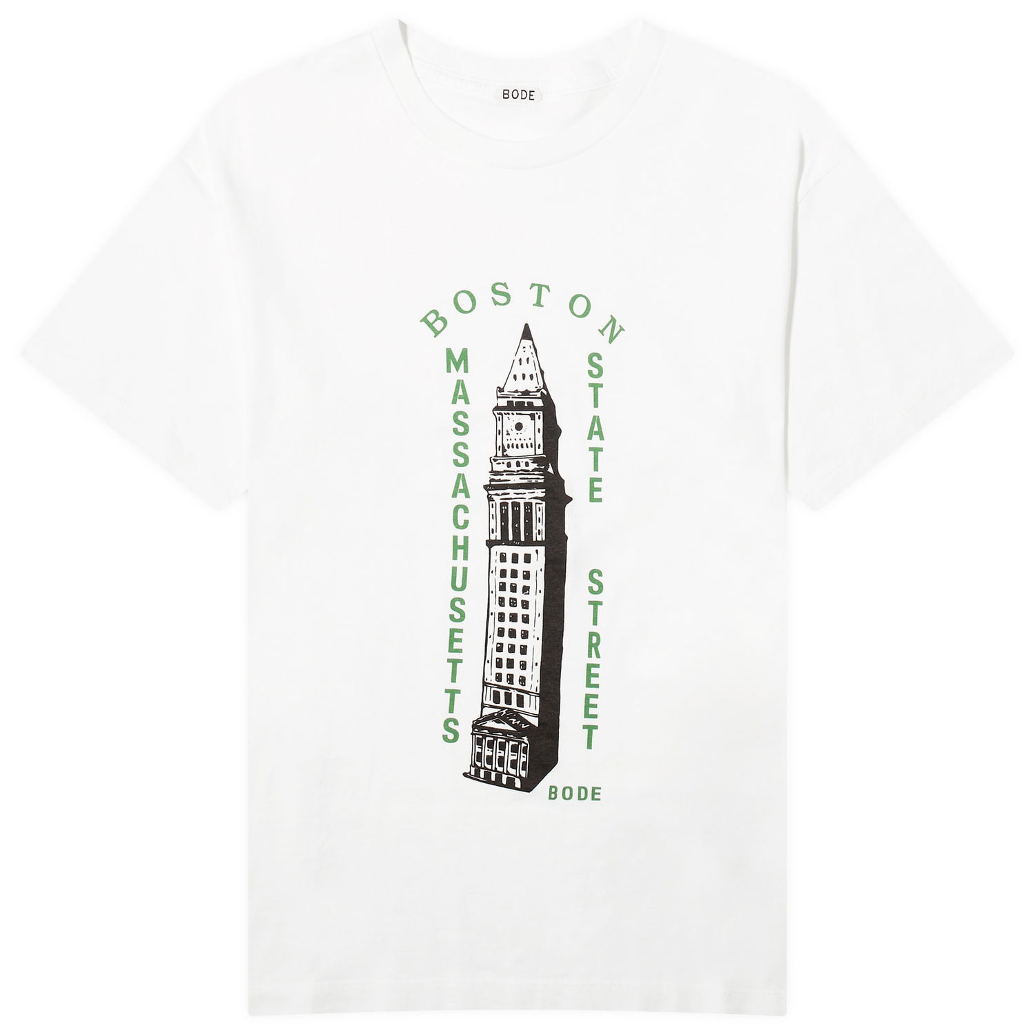 Tričko Bode Landmark Biela | MRS24CS030-CRM, 0