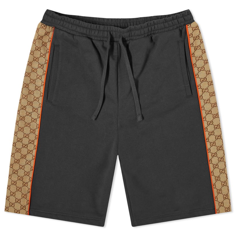 Šortky Gucci GG Monogram Panel Shorts Hnedá | 770795-XJF35-1283