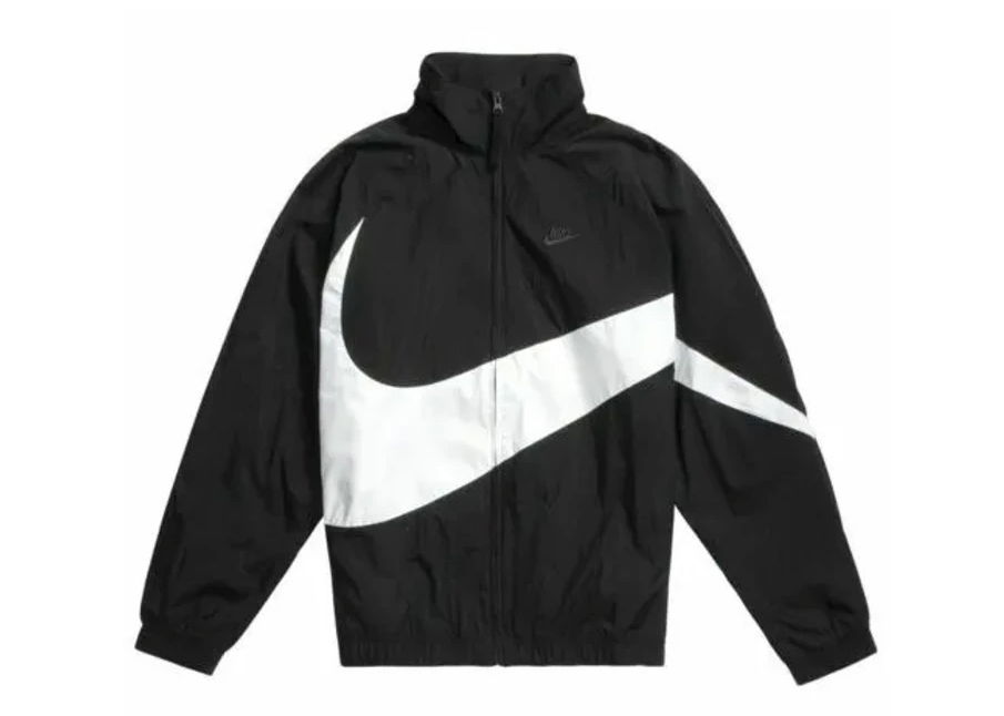 Doplnky Nike Big Swoosh Woven Statement Jacket Black Čierna | AR3132-010, 0