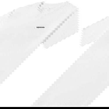 Tričko Patagonia P-6 Mission Regenerative Tee Biela | 37529-WHI, 1