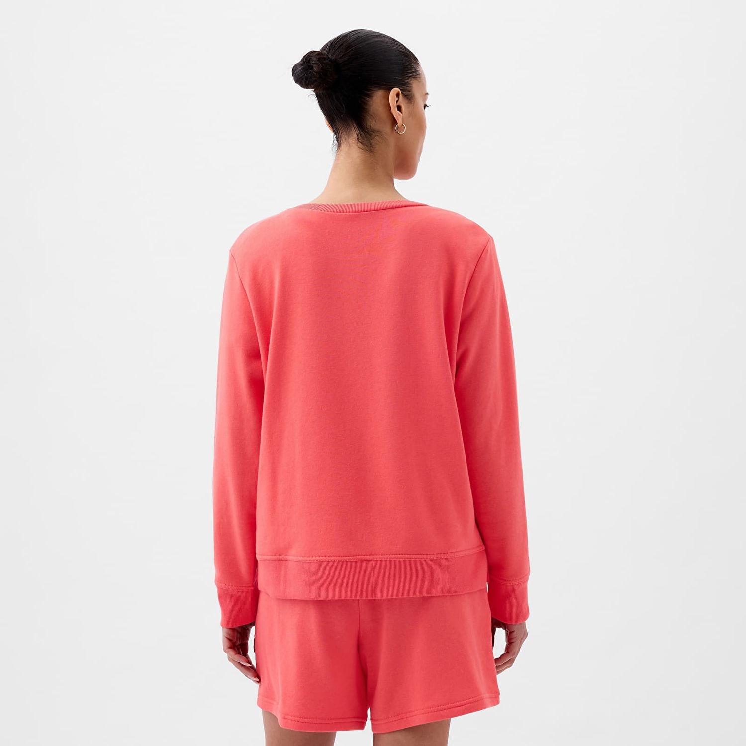 Mikina GAP Logo Sweatshirt Cayenne Červená | 885586-00, 1