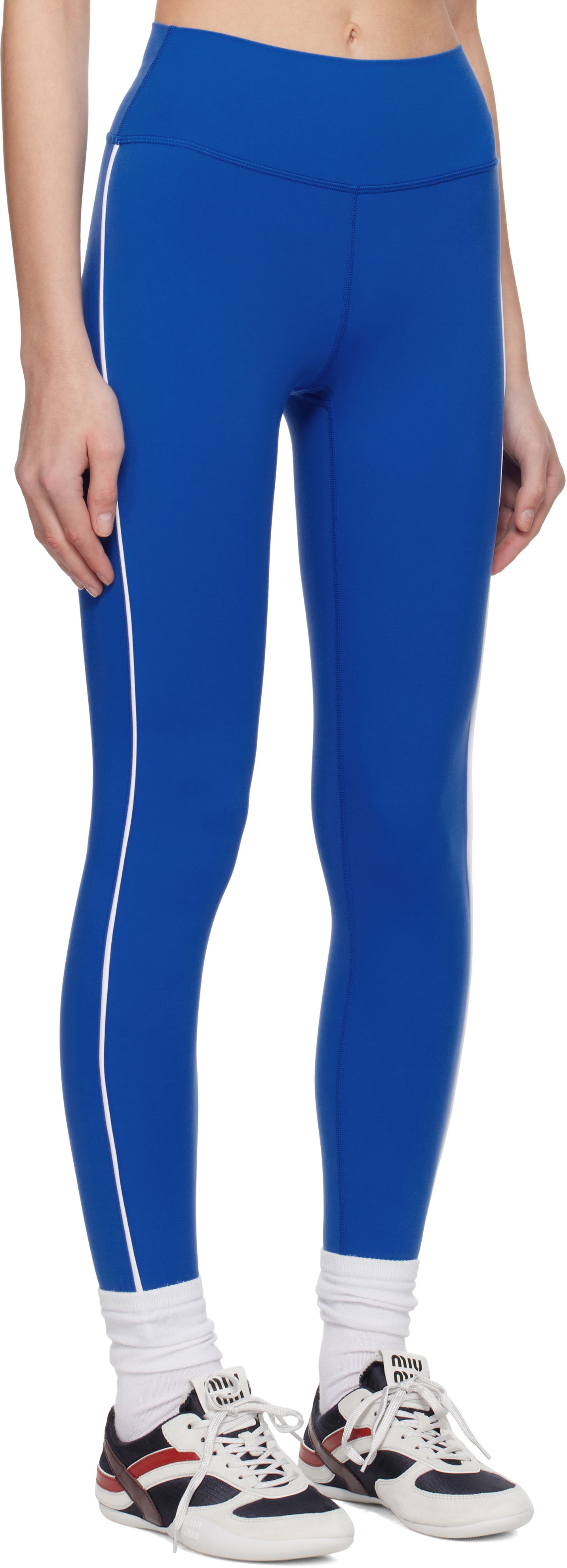 Legíny Sporty & Rich Sporty & Rich Bold Health Leggings Modrá | PA045622324BL67, 1
