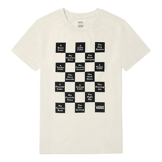 Grid Printing Slim Fit T-Shirt