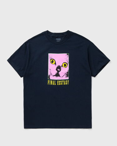 Tričko Pleasures Final Ecstasy Graphic T-Shirt Size XL Navy | P24W034-NAVY, 0
