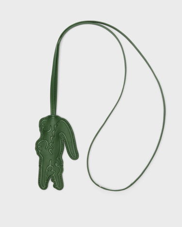 Kľúčenka Lacoste Crocodile Leather Key Holder Zelené | NU5136HN-B01, 1