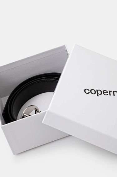 Opasok Coperni Logo Buckle Leather Belt Čierna | COPBE01405C, 4