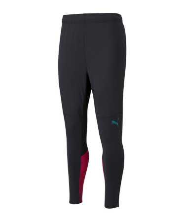Nohavice Puma Manchester City FC Training Pants Čierna | 76446312, 0