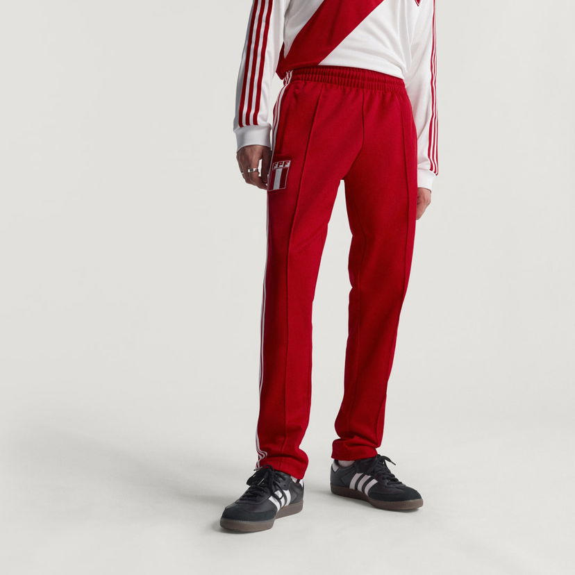 Tepláky adidas Performance Peru Track Pants Červená | JM7310
