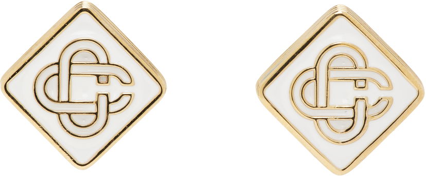 Náušnice Casablanca Casablanca Monogram Logo Stud Earrings undefined | AS25-JW-266-01