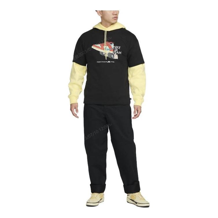 Mikina Nike SB Skate Team Graphic T-Shirt Čierna | FJ1138-010