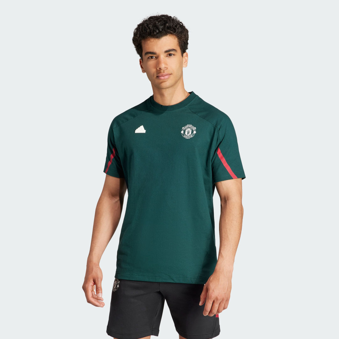 Tričko adidas Originals Manchester United Designed for Gameday Tee Zelené | IA8559, 0
