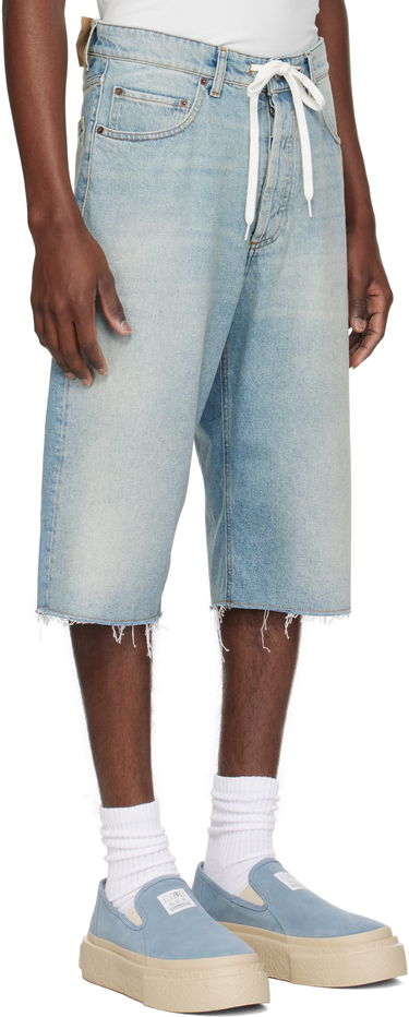 Šortky Maison Margiela MM6 Maison Margiela Drawstring Denim Shorts Modrá | SH0MU0014 M30019, 1