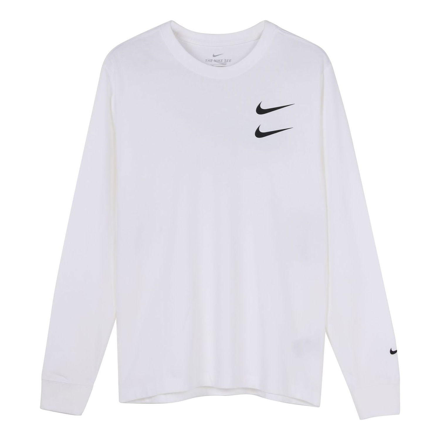 Tričko Nike Sportswear Swoosh Long-Sleeve T-Shirt Biela | CK2260-100, 0