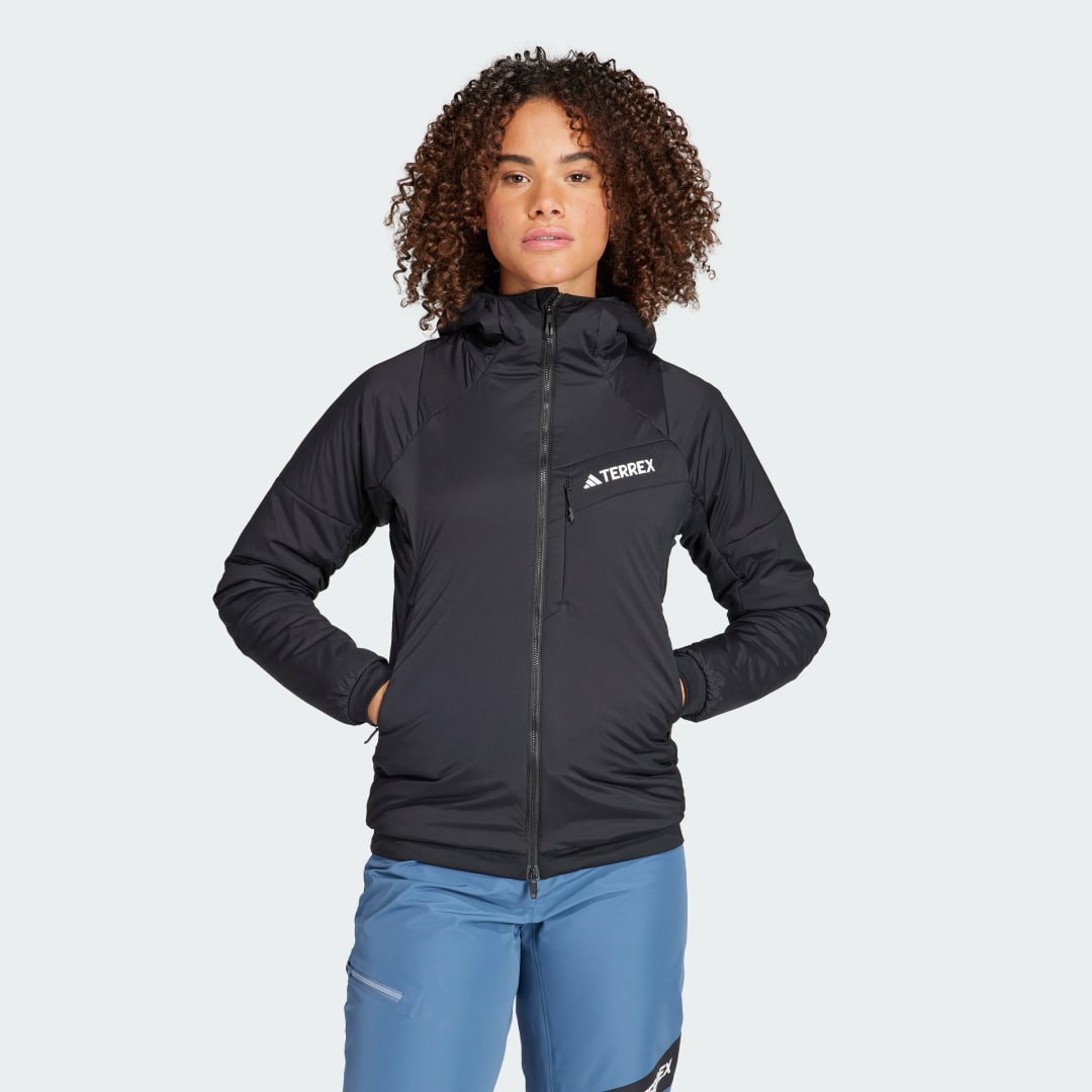 Bunda adidas Performance TERREX Techrock Stretch PrimaLoft Čierna | IB4278, 1