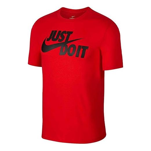 Tričko Nike Sportswear JDI Short Sleeve T-Shirt Červená | AR5007-657