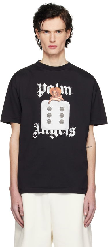 Tričko Palm Angels Pin Up Graphic T-Shirt Čierna | PMAA001S25JER00B1003, 0