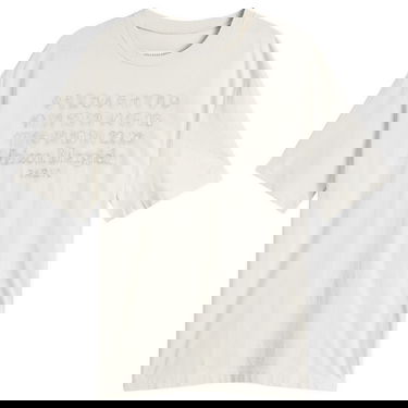 Tričko Maison Margiela Maison Margiela Numbers Jersey T-Shirt, Size Large Biela | S50GC0705-S24567-103, 0