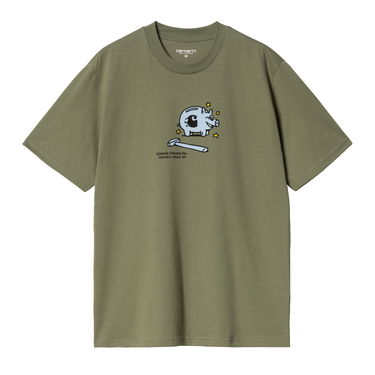 Tričko Carhartt WIP Carhartt WIP Piggybank Graphic T-Shirt Zelené | I034776_9, 3