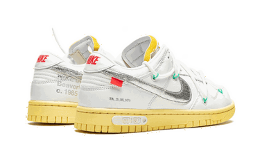Tenisky a topánky Nike Dunk Low Off-White Lot 1 Biela | NK-NIDH1RAWB, 1