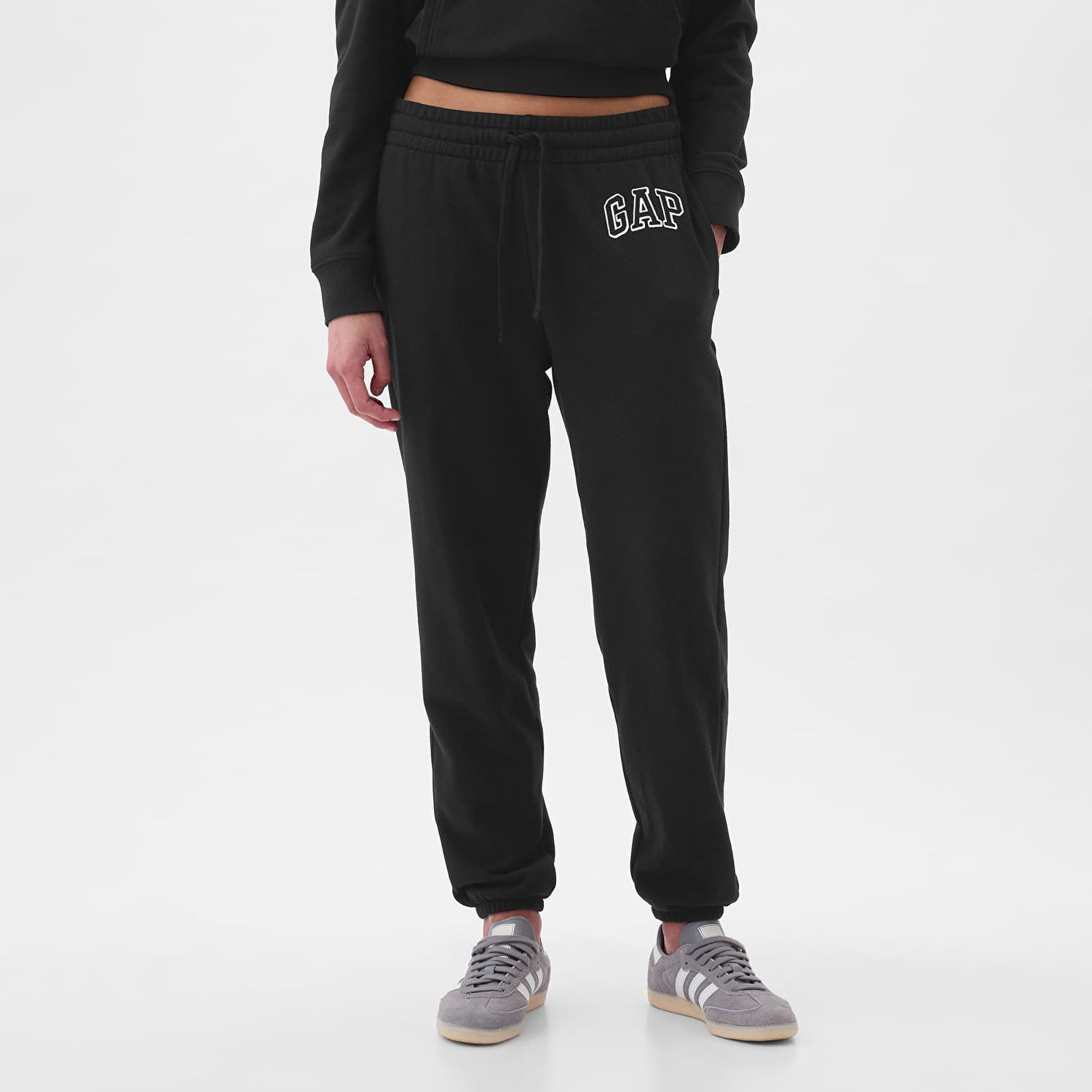 Tepláky GAP Logo Joggers True Black V2 Čierna | 889527-00, 0
