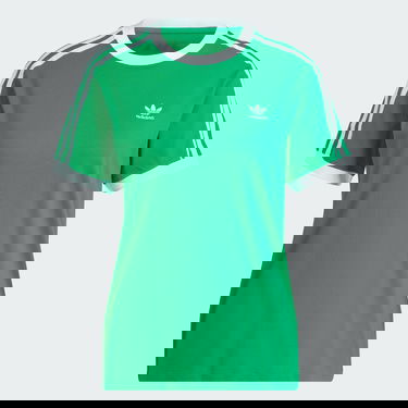 Tričko adidas Originals Adicolor Classics 3-Stripes Tee Zelené | IK4047, 4