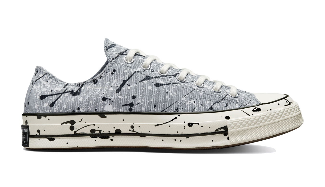 Tenisky a topánky Converse Chuck 70 Low "Archive Paint Splatter" Šedá | A01172C, 1