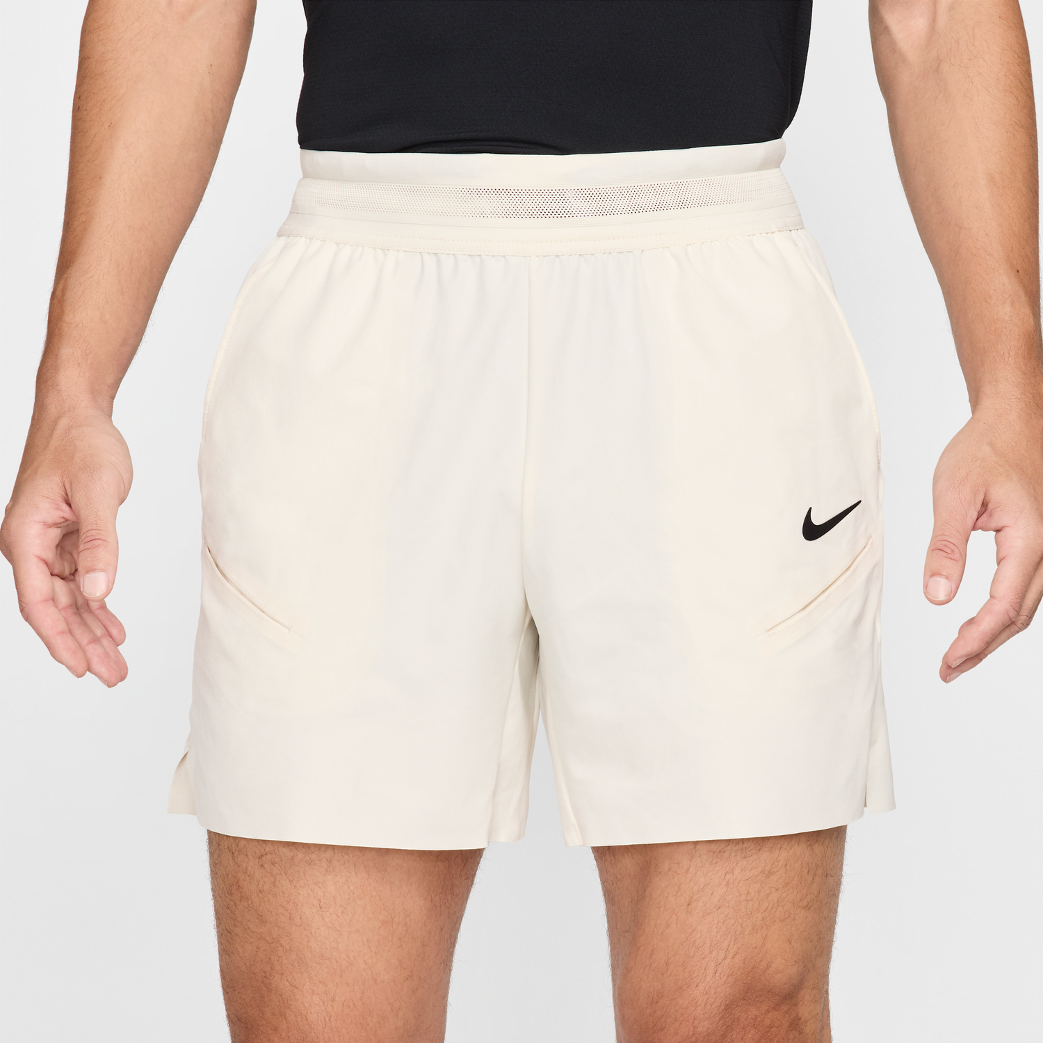 Šortky Nike NikeCourt Slam Dri-FIT Tennis Shorts Béžová | FZ6937-110, 1