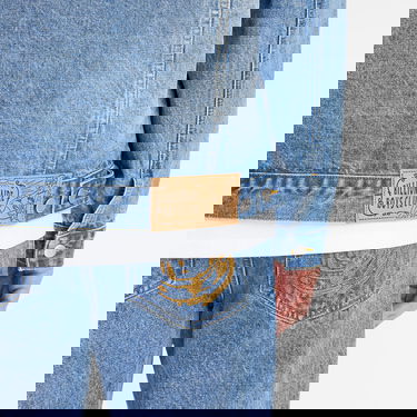 Bunda BILLIONAIRE BOYS CLUB Billionaire Boys Club Script Logo Denim Jacket, Size Large Modrá | B25107-BLU, 5