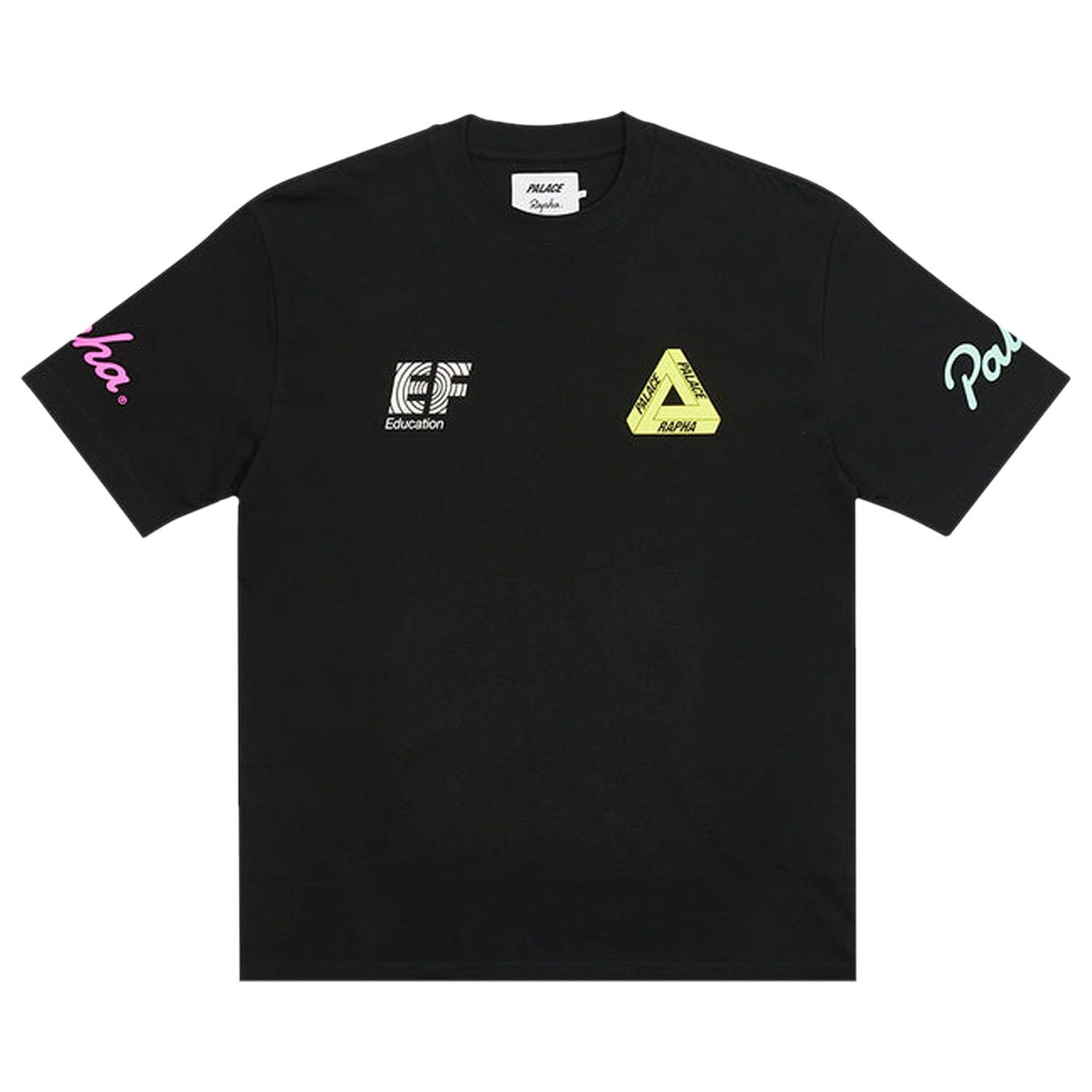 Tričko Palace Rapha x EF Education First T-Shirt Čierna | ADP02XXBLK, 1