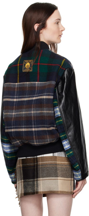 Bomber bunda Marine Serre Regenerated Tartan Bomber Jacket Rôznofarebný | UJA062A UWOV0047, 2