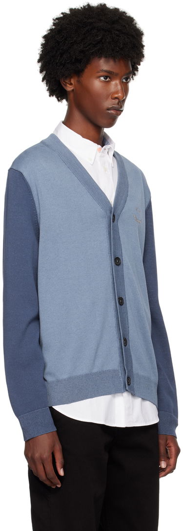 Sveter Paul Smith PS Paul Smith Happy Cardigan Modrá | M2R-957Y-N22149-46, 1