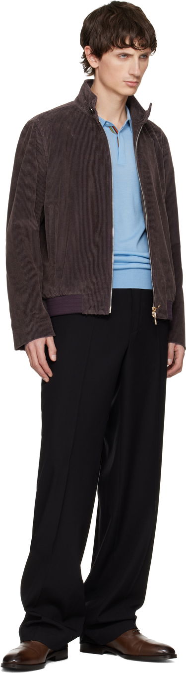 Bomber bunda Paul Smith Paul Smith Two-Tone Cotton Cord Bomber Jacket Hnedá | M1R-603Z-T02792-73, 3