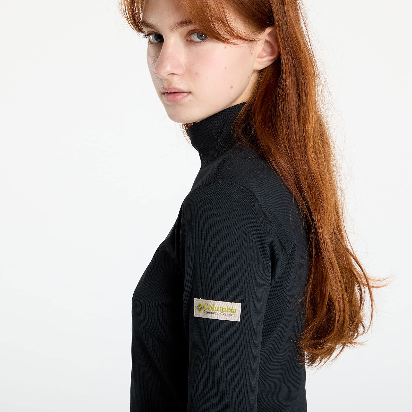 Wallowa™ Cropped Long Sleeve Top Black