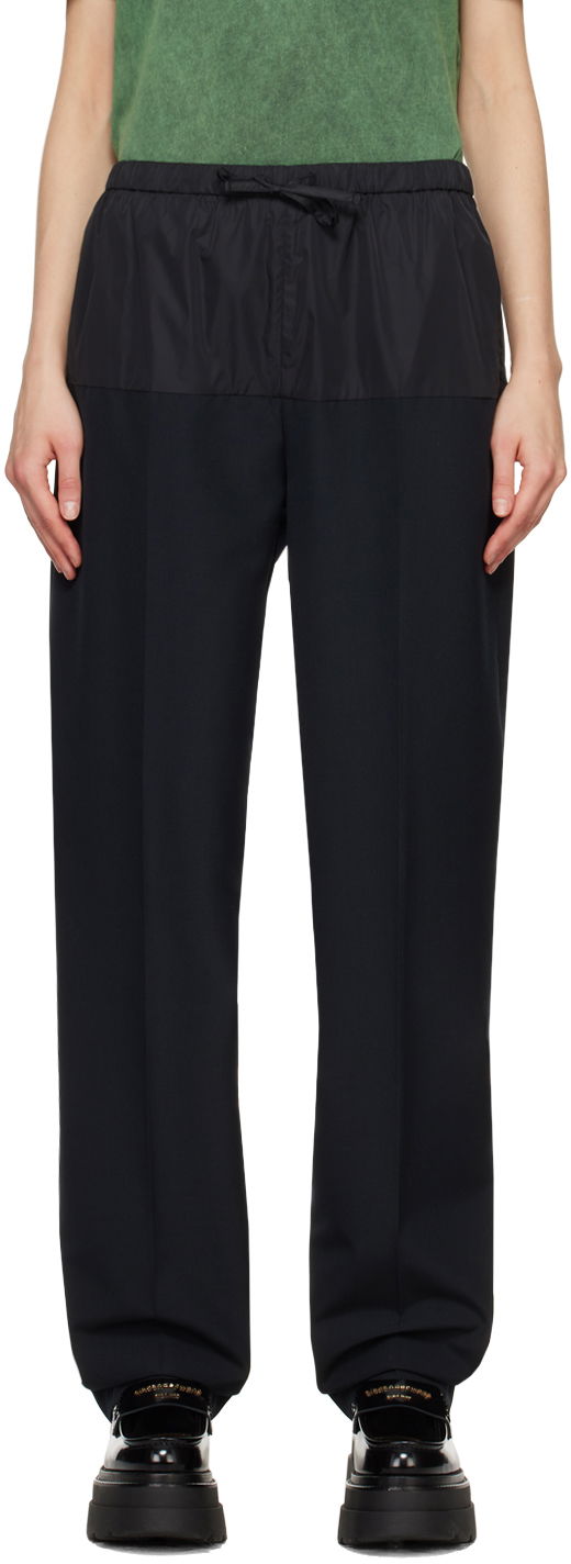 Nohavice Alexander Wang Articulated Trousers Čierna | 1WC1244680