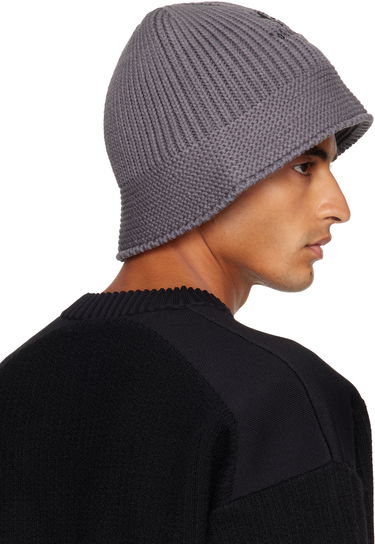 Klobúk Y-3 Y-3 Heritage Knit Bucket Hat Šedá | KC0436, 2