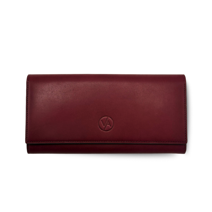 Peňaženka Vasky Sophia Leather Wallet Vínová | A-0081-226-F, 1