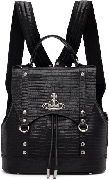 Batoh Vivienne Westwood Vivienne Westwood Max Small Backpack Čierna | 4A030006U-L00C1-, 0
