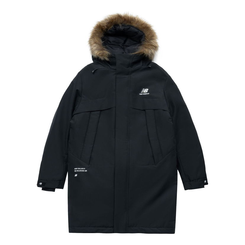 Parka New Balance Long Down Jacket Čierna | 5PC44303-BK