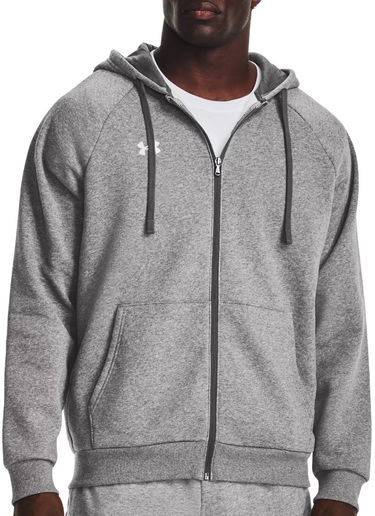 Mikina Under Armour Rival Fleece FZ Šedá | 1379767-025, 0