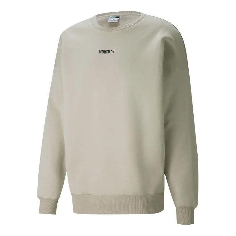 Mikina Puma Crew Neck Sweatshirt with Small Logo Zelené | 534365-41