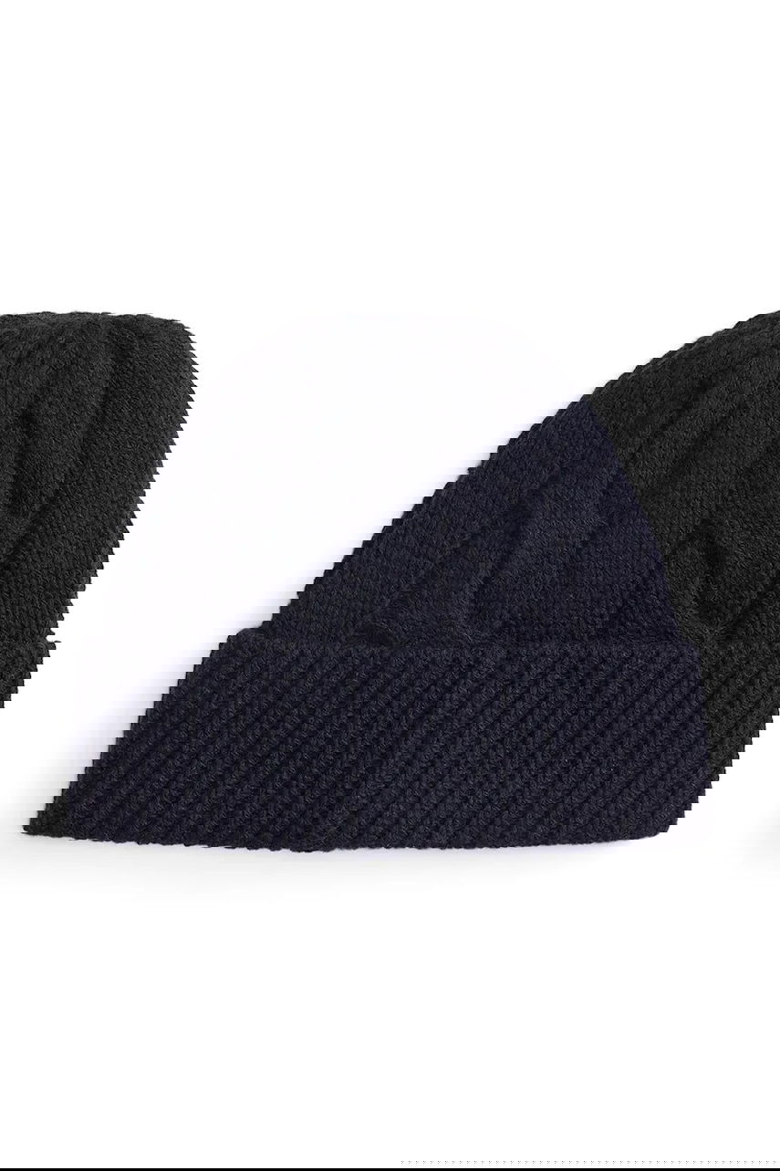 Kulicha Polo by Ralph Lauren Polo Ralph Lauren Cable-Knit Beanie with Polo Bear Navy | 455981433, 1