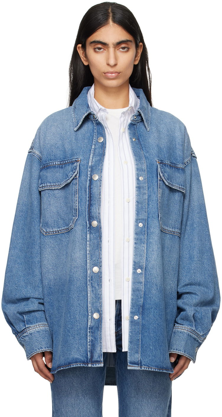 Košeľa AGOLDE Denim Shirt Modrá | A7251-1463, 0