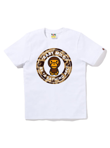 Tričko BAPE Cookie Camo 2 Milo Busy Works Tee Biela | 2J30-210-009
