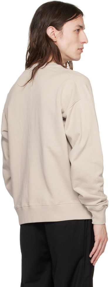 Mikina HELIOT EMIL Crewneck Sweatshirt With Chest Pocket Béžová | HE_M_08_016_C03_ST18, 2