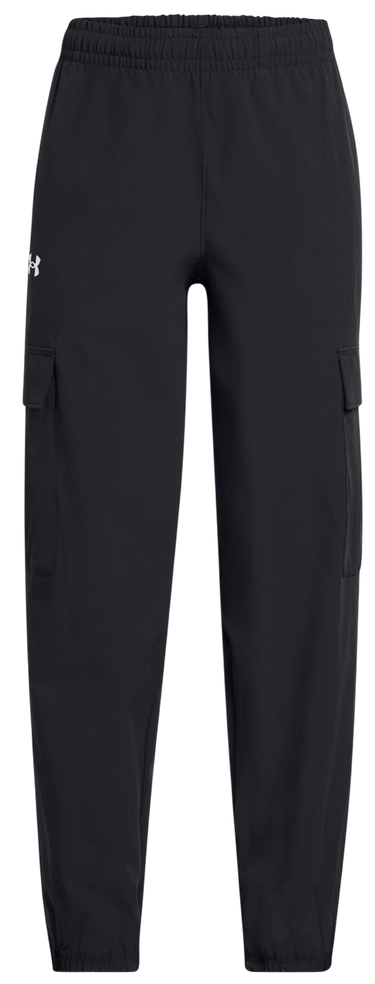 Cargo nohavice Under Armour Rival Woven Cargo Pants with Elastic Waist and Cuffs Čierna | 1386527-001, 0