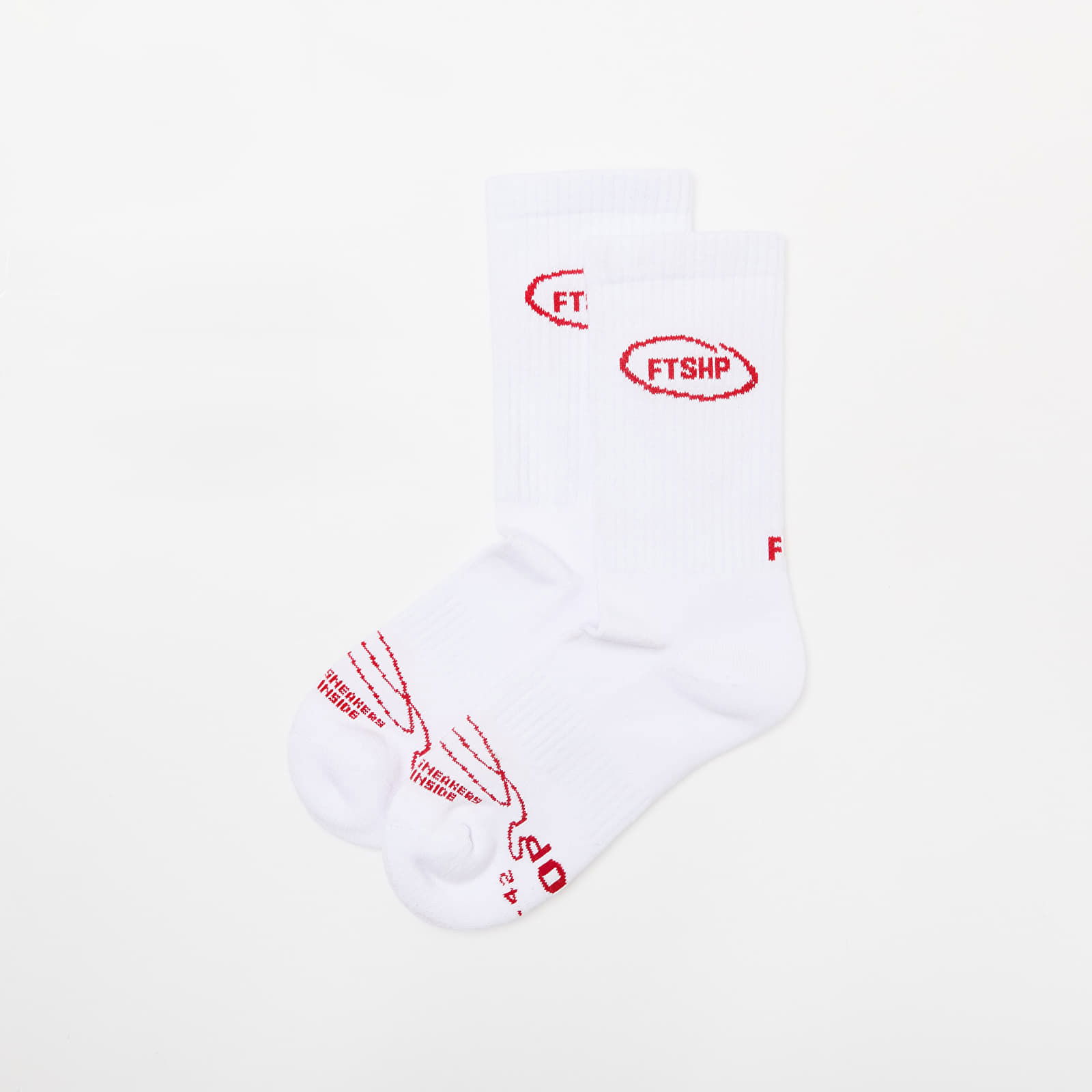 Basic Crew Socks 3-Pack White